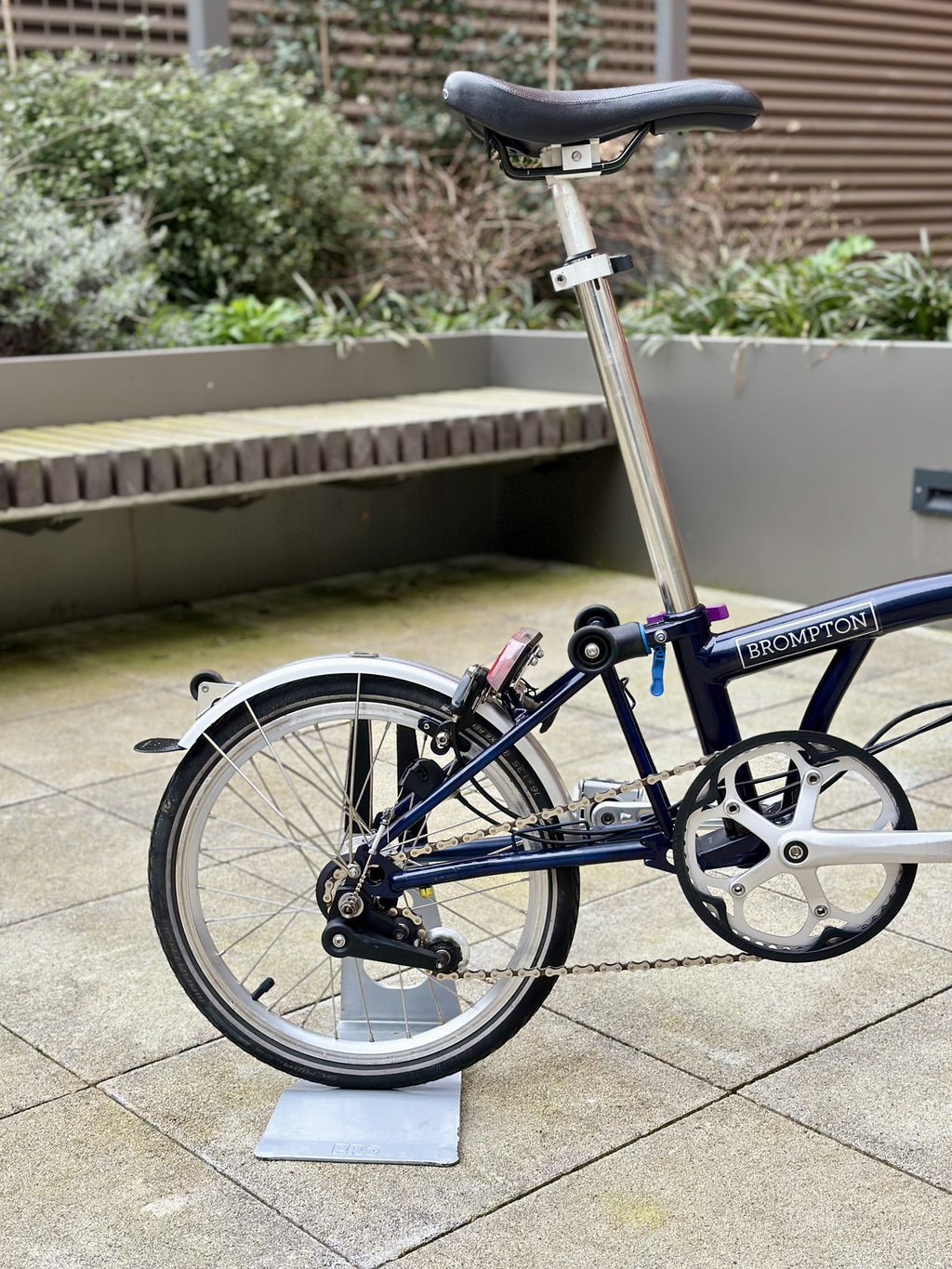 Brompton C Line 3 Speed H3L 2021 Folding bicycle in Navy - Top Condition