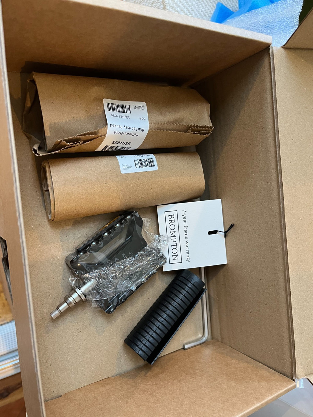 Brompton T-Line 12 speed Titanium S-Type Lower Handlebar - Unused in box