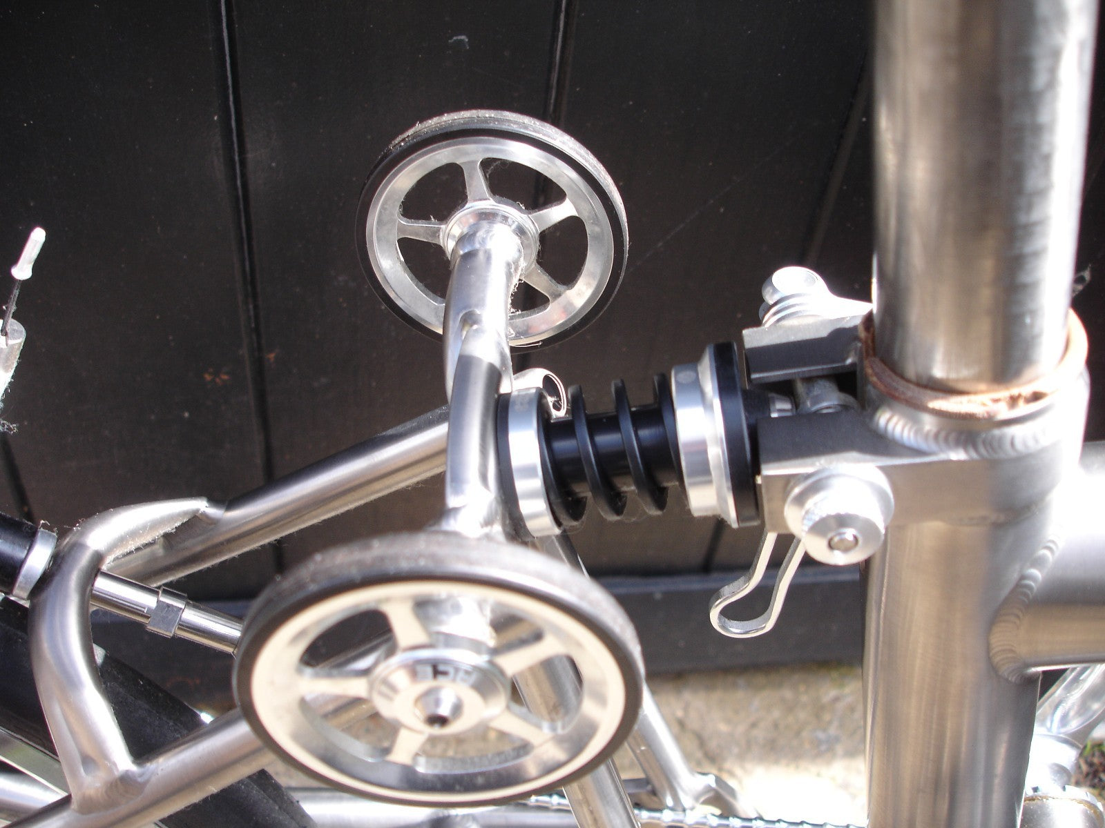 Brompton Project Bike S3E-X Superlight Polished Titanium   7.23 KG  Bicycle