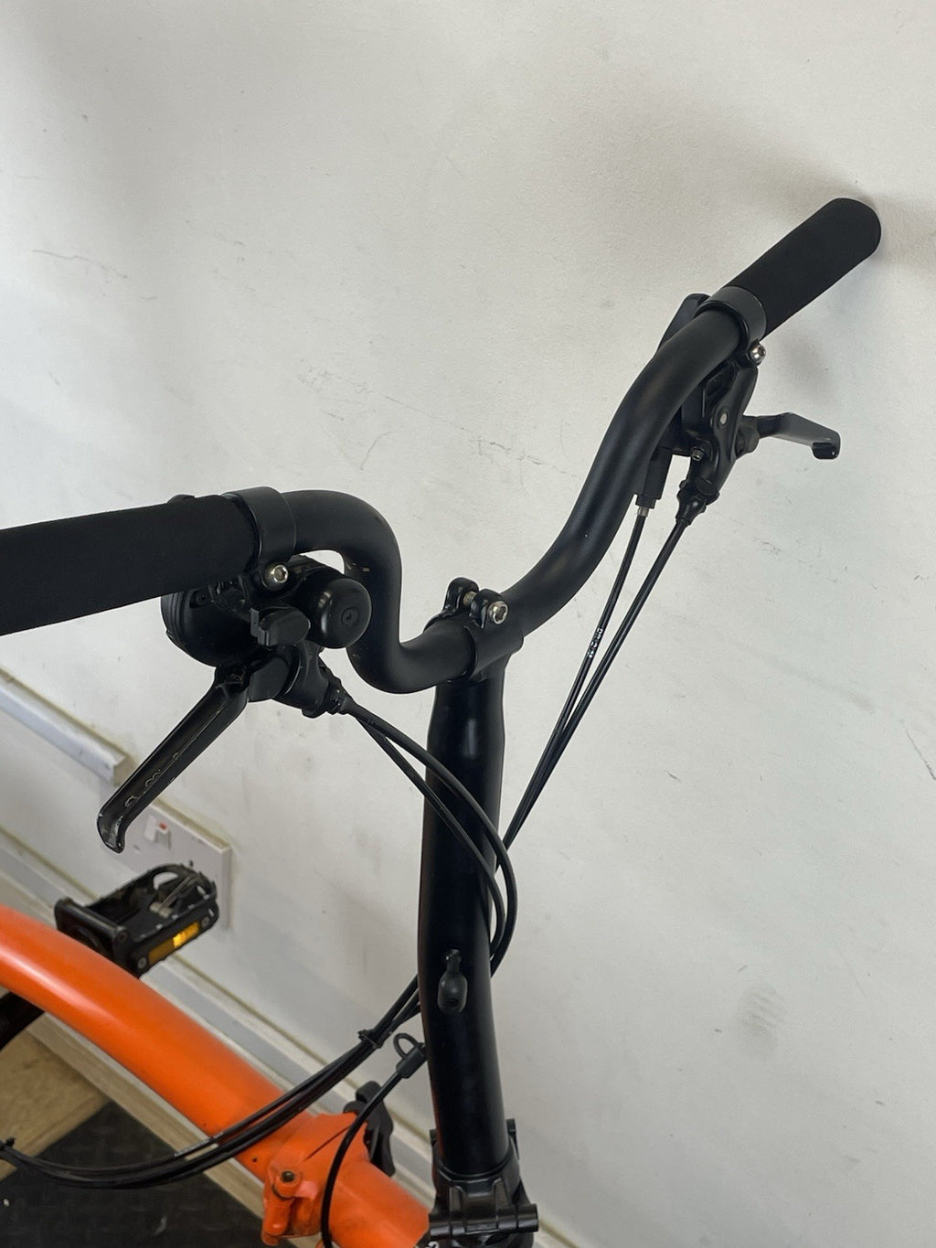 Brompton M6L Folding Bike - Orange