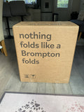 Brompton C-Line 4 Speed Black Folding Bike