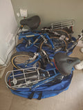 Two Matching Vintage Bickerton Folding Bikes. Hardly Used Since the 90's.