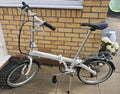 Bickerton Junction 1607 Foldable Bike White 20 Inch Wheels perfect condition
