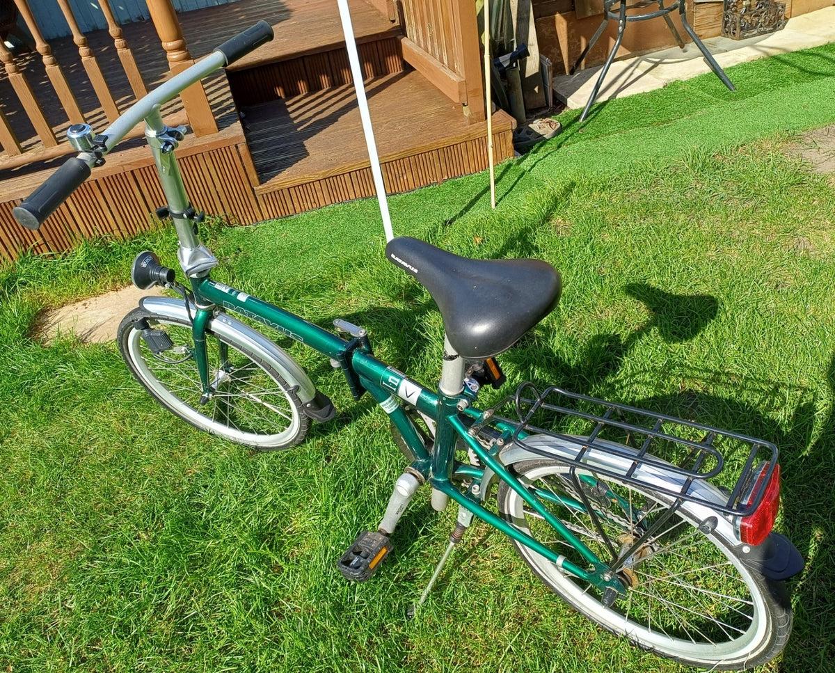 RARE IN UK  DUTCH BATAVUS VICE VERSA FOLDING BIKE  /  CAMPERVAN, COMMUTER CYCLE