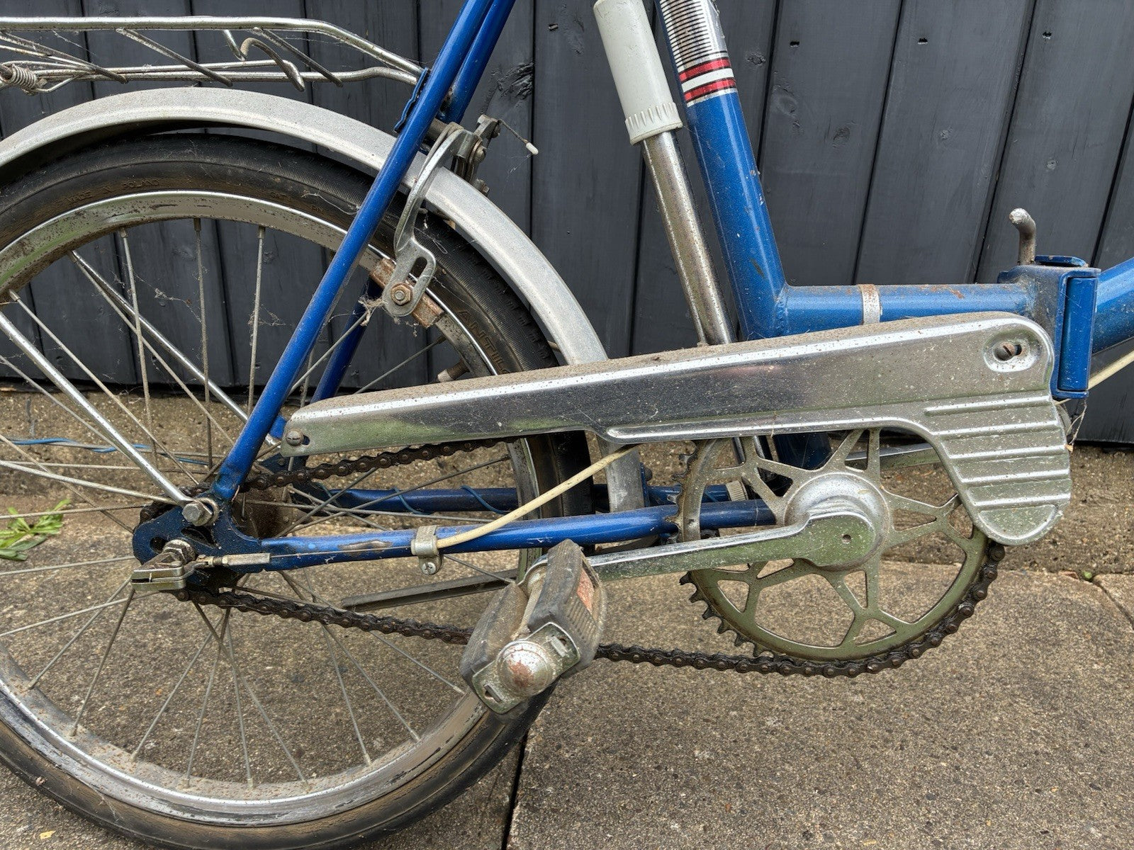Vintage Universal Folding Bike Made in Poland Retro Project Original Condition