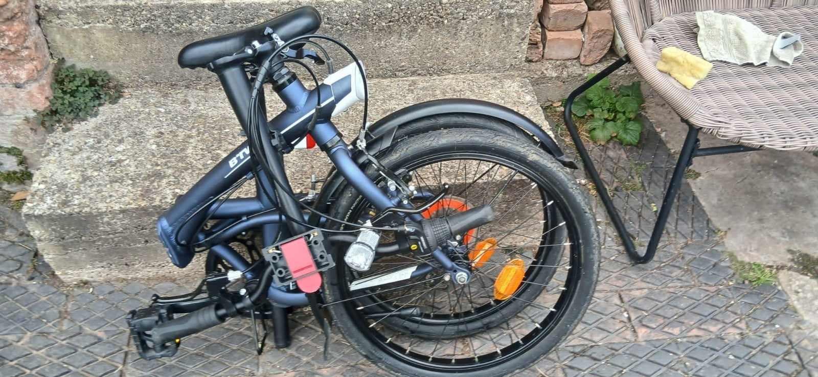 btwin 500 folding bike