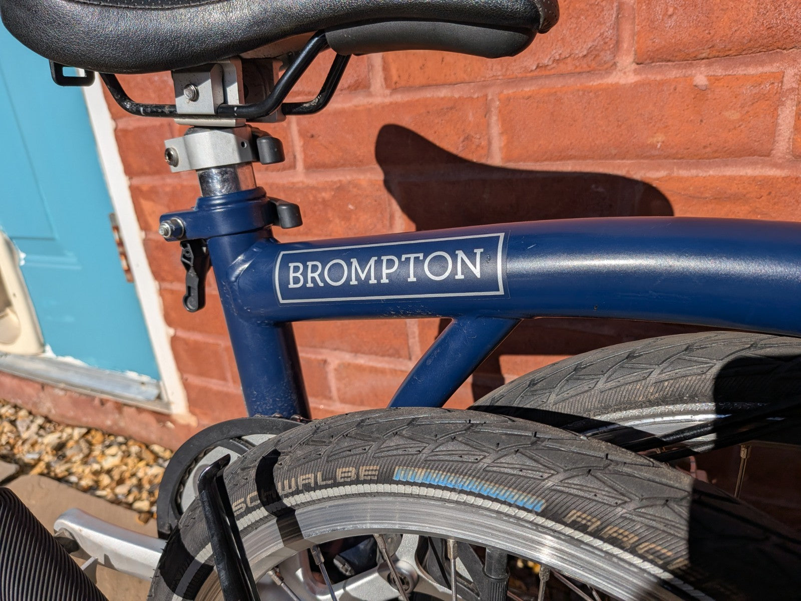 Brompton C-line Folding Commuter Bike,  two speed