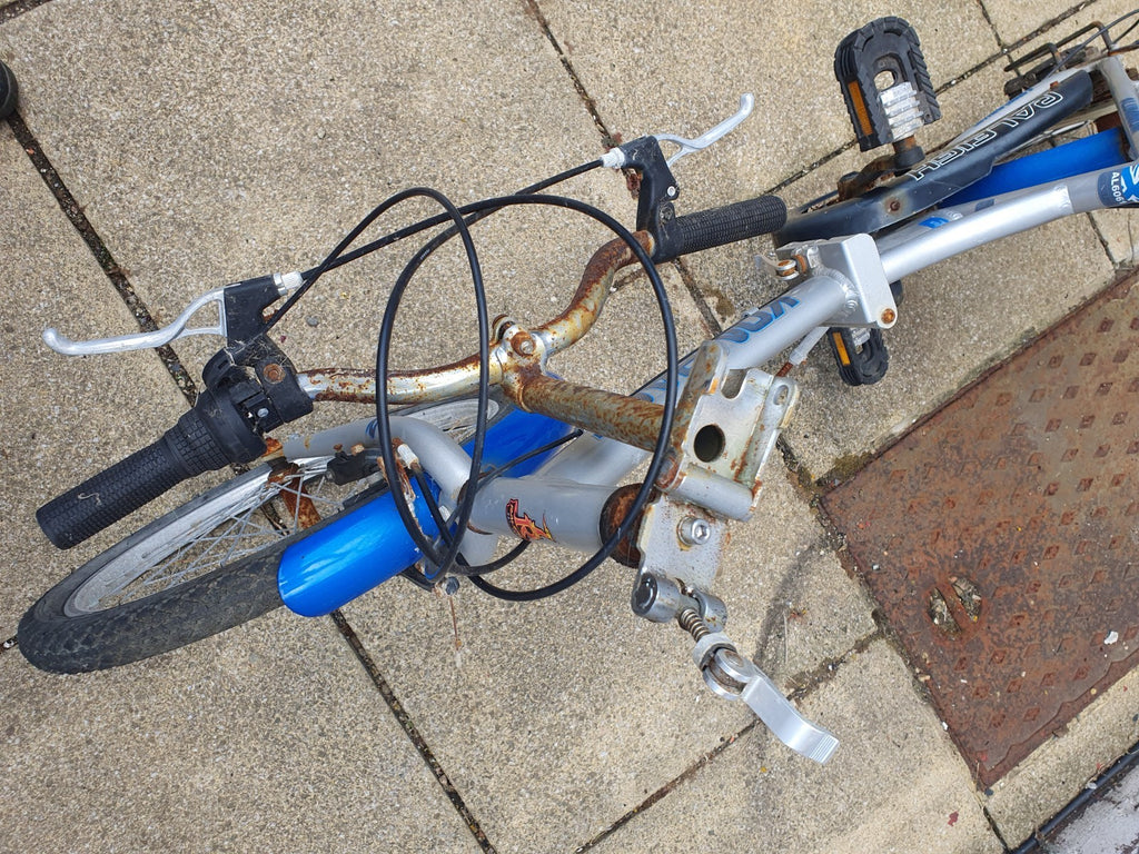 Raleigh Fold Up Bike Kompact Aluminium Frame - 6 Speed Shimano Gears