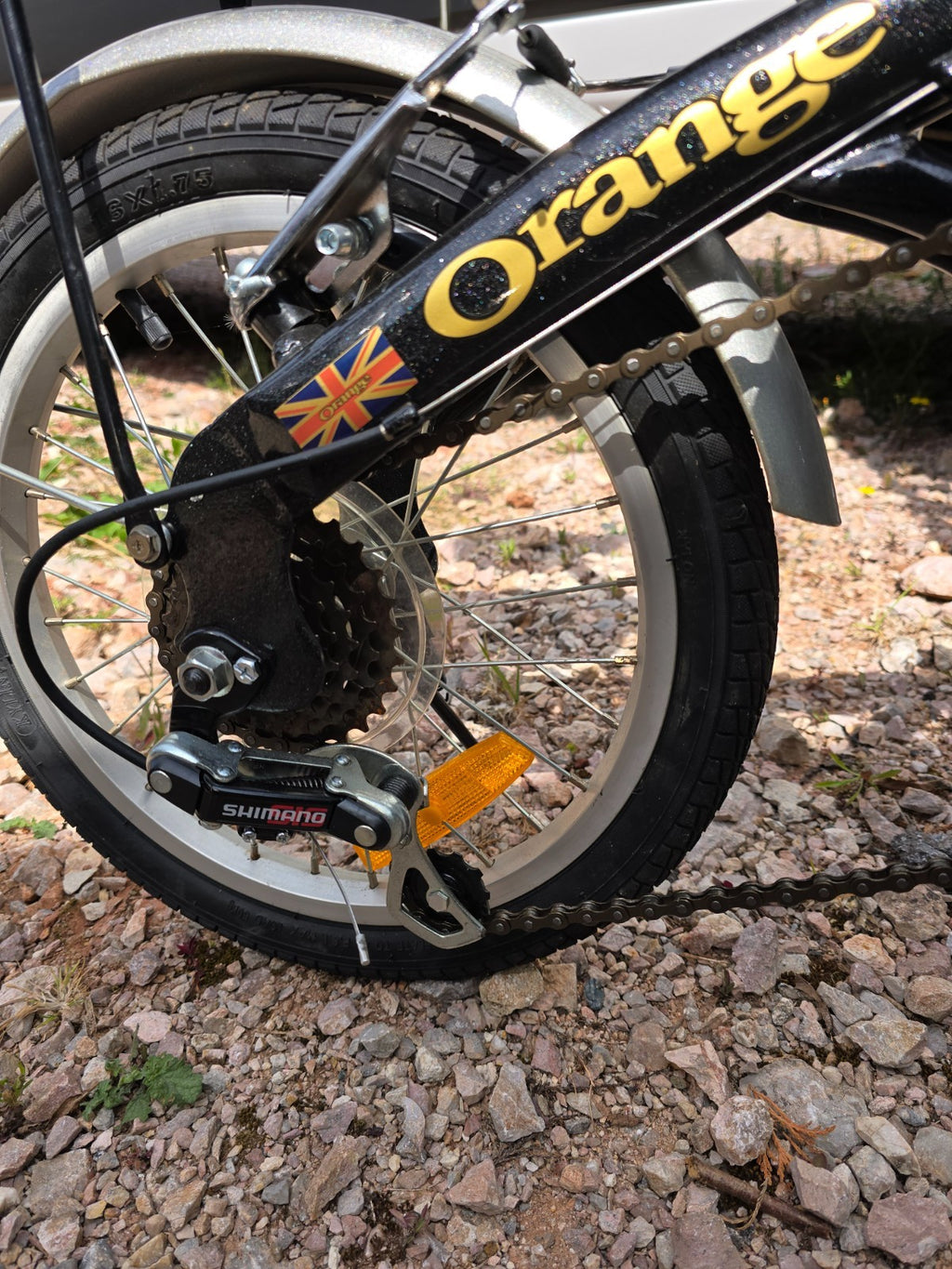 folding bicycles pair 6 speed shimano gears