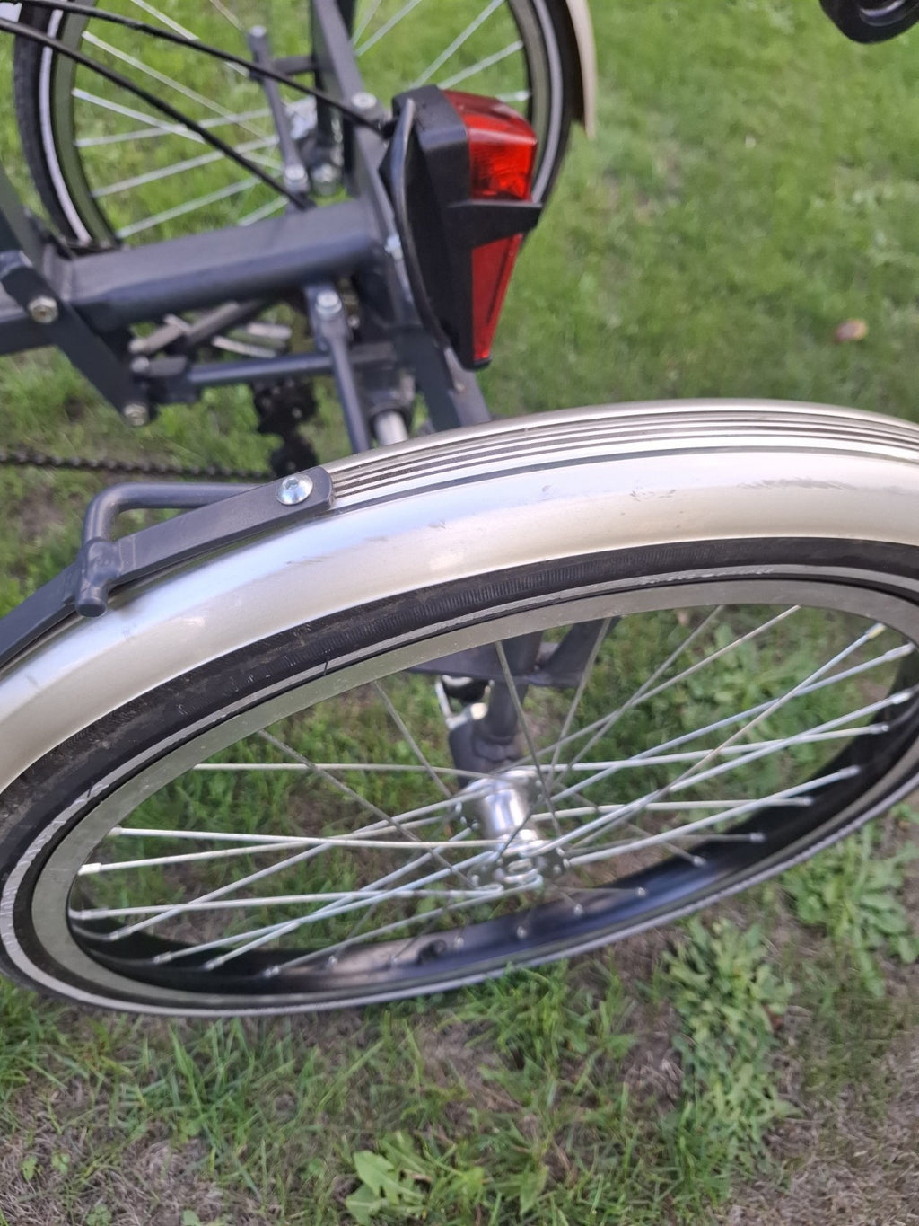 Di Blasi Folding Tricycle Bike 3 Wheel Bicycle Adult Trike