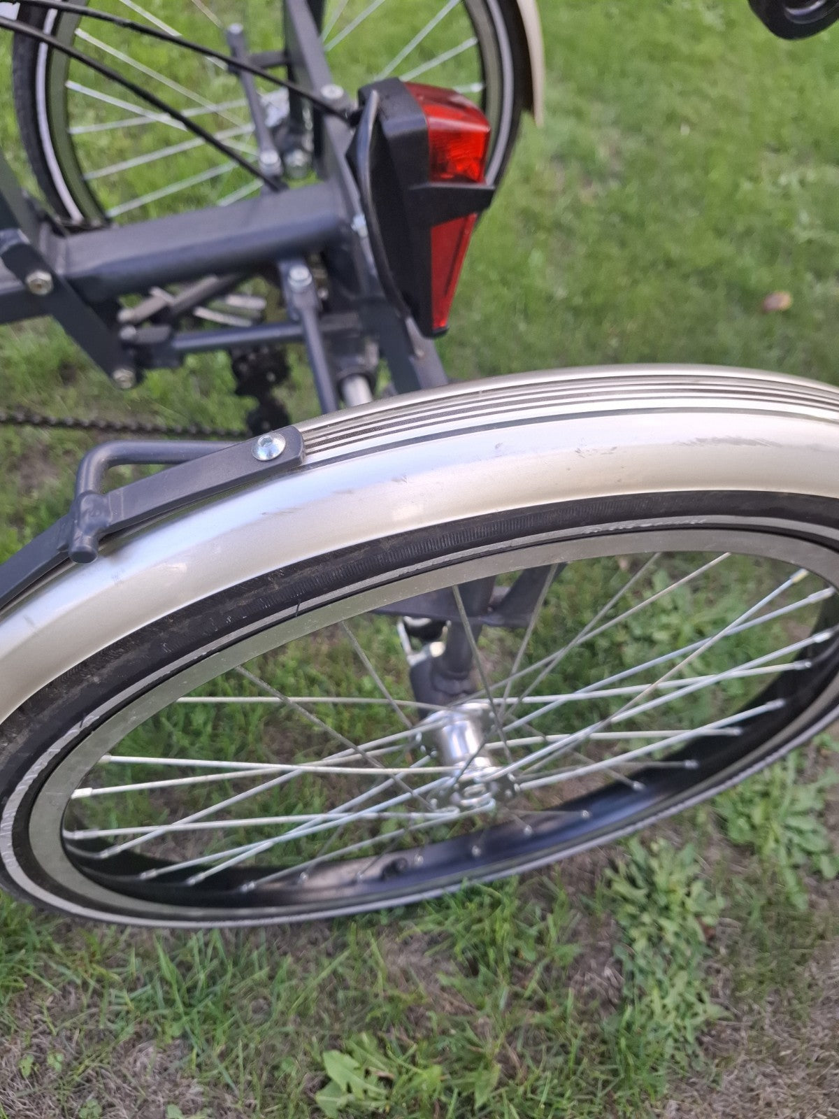 Di Blasi Folding Tricycle Bike 3 Wheel Bicycle Adult Trike