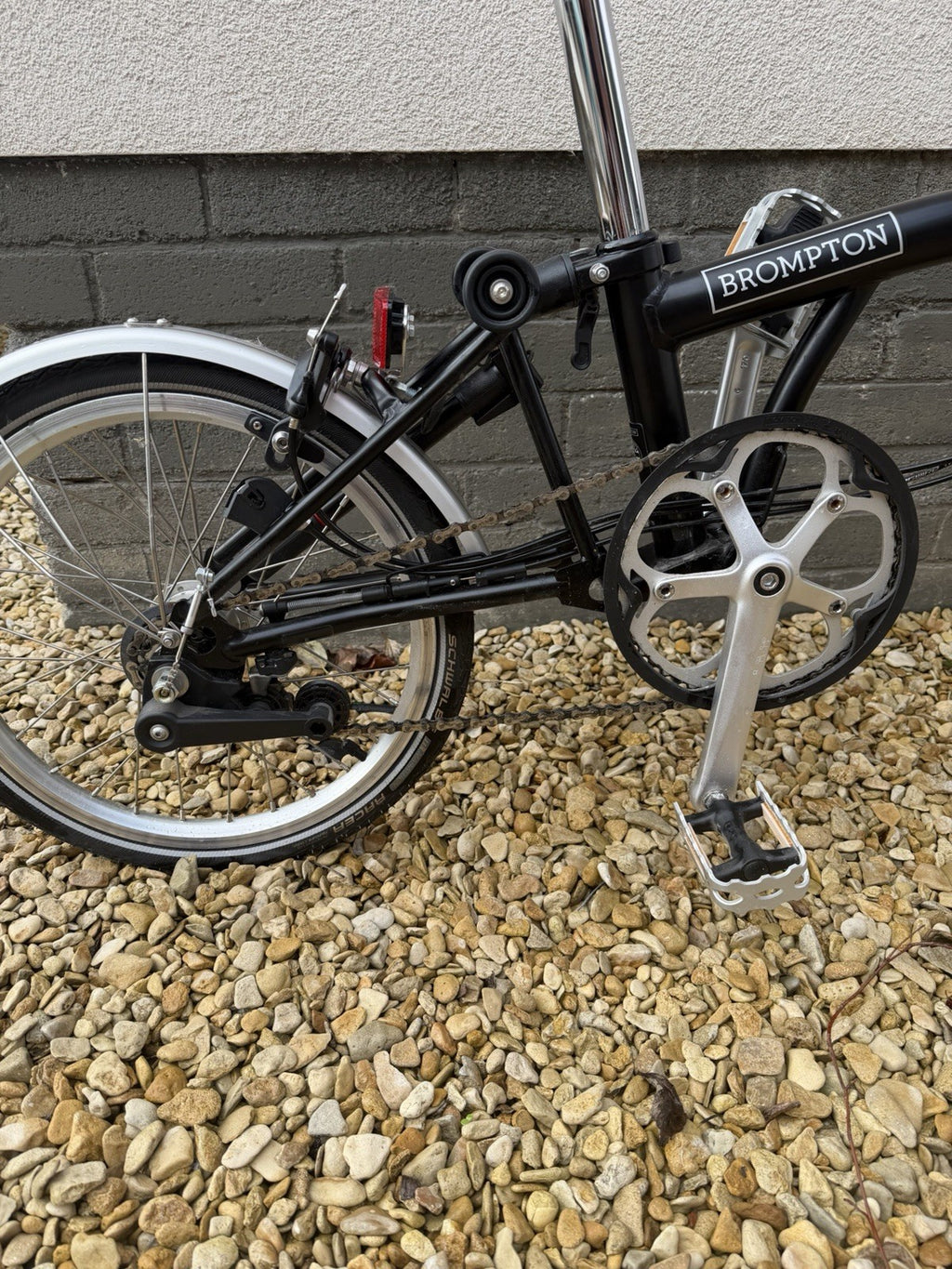 Brompton Folding Bike 6-Speed Black