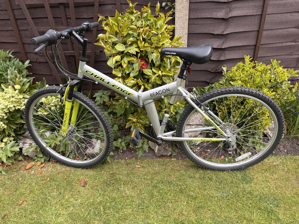 Folding Bike - Challenge Beacon 26" Mountain Bike 18-Speed, Front Suspension,