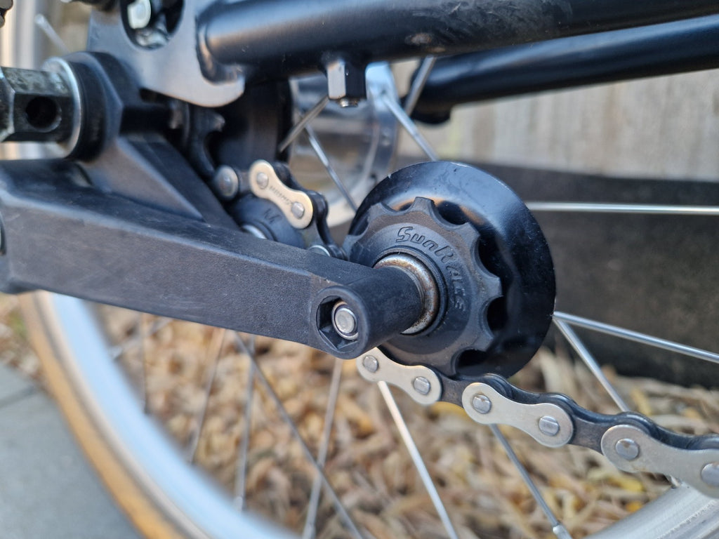 Brompton M3L black - 3 speed - thumb shifter