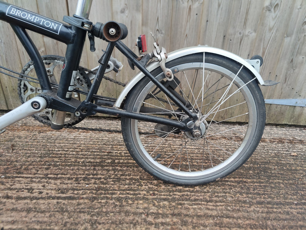 Brompton M3L Folding Bike 3-Speed, Black. 2014 Overall Good Condition