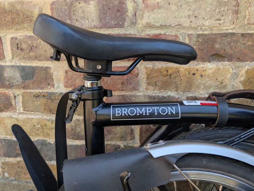 Brompton H6L Folding Bike – 2021 – Black – 6 Speed – Good Condition