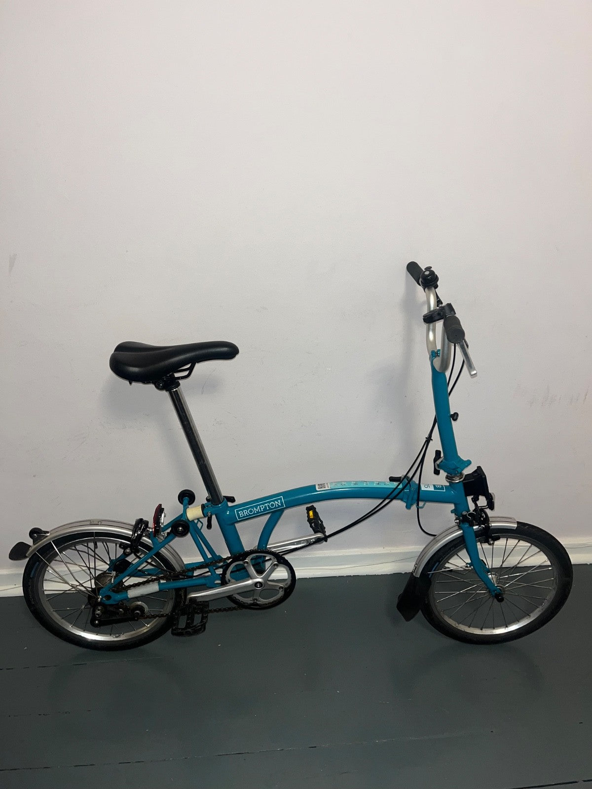 Brompton B75 16" Folding Bike - Blue