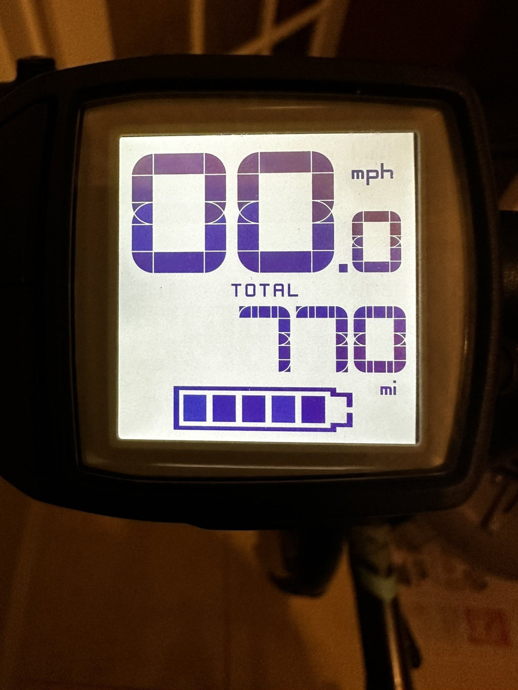 Tern Vektron P7i Folding Bike Bosch Active Line Mid drive 770 Miles