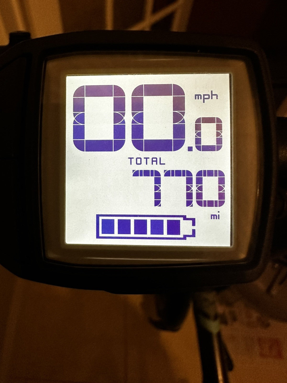 Tern Vektron P7i Folding Bike Bosch Active Line Mid drive 770 Miles