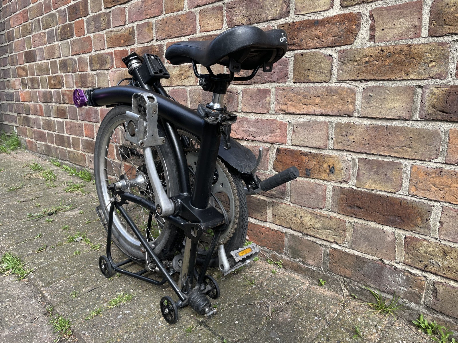Brompton 2 Speed – Restored – Rear Rack + Upgraded Hinges
