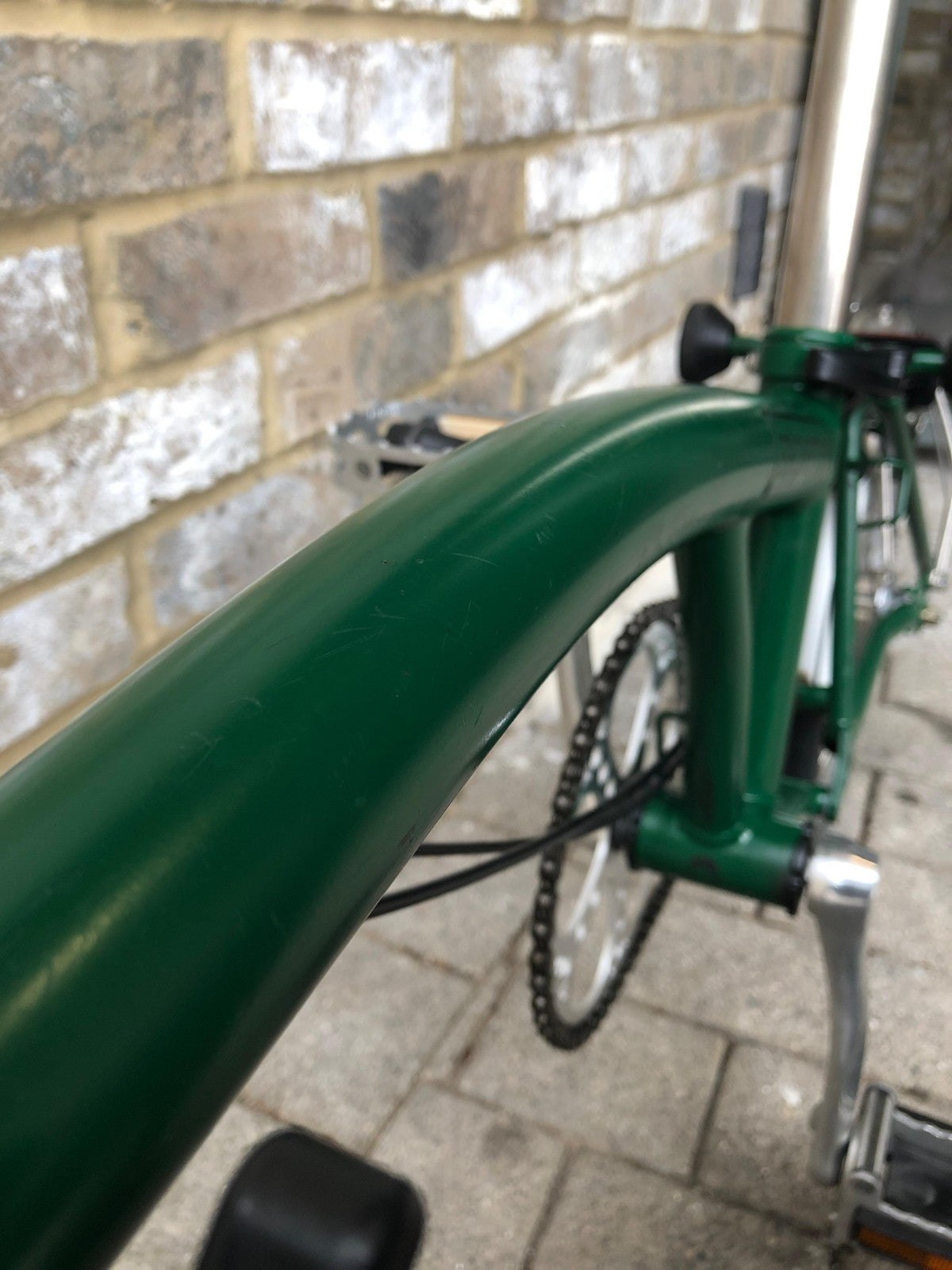 Brompton Racing Green 3 Speed Mid M3L - WORLDWIDE DELIVERY