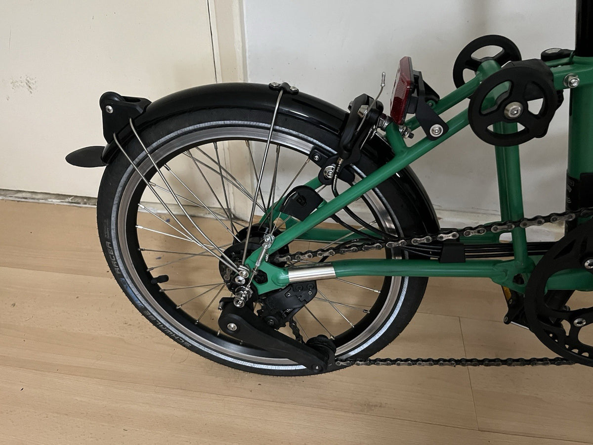 Brompton M12L C Line 12 Speed 2026 Folding Bike Palm Green EXC COND.