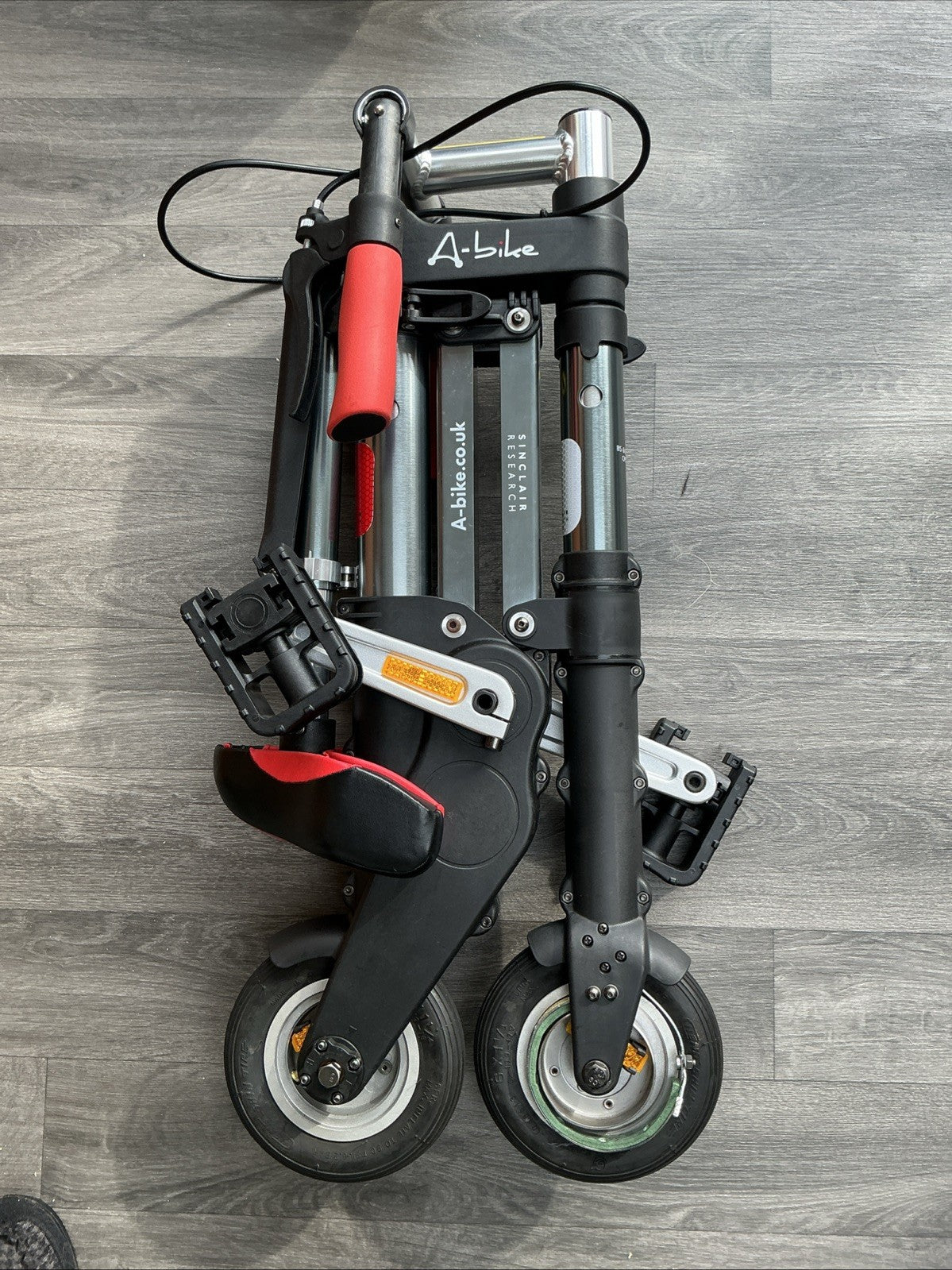 A-Bike From Sinclair Research Folding Bike Rare With Press Kit
