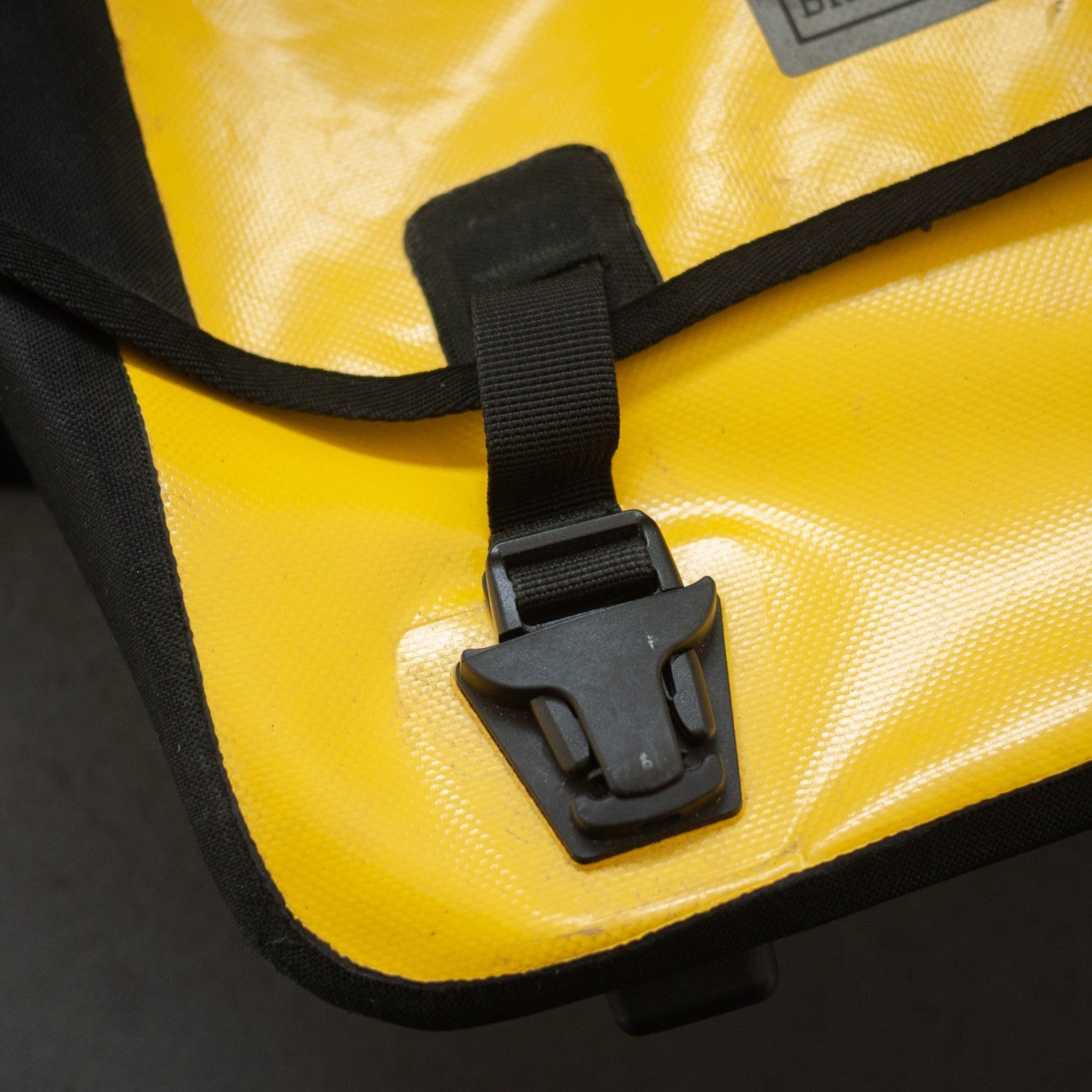 Brompton Ortlieb O Bag - Yellow & Brompton Front Carrier Block Same Day Dispatch