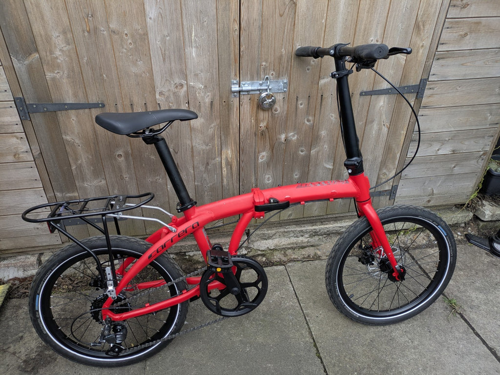 Carrera Intercity Folding Bike 8-Speed