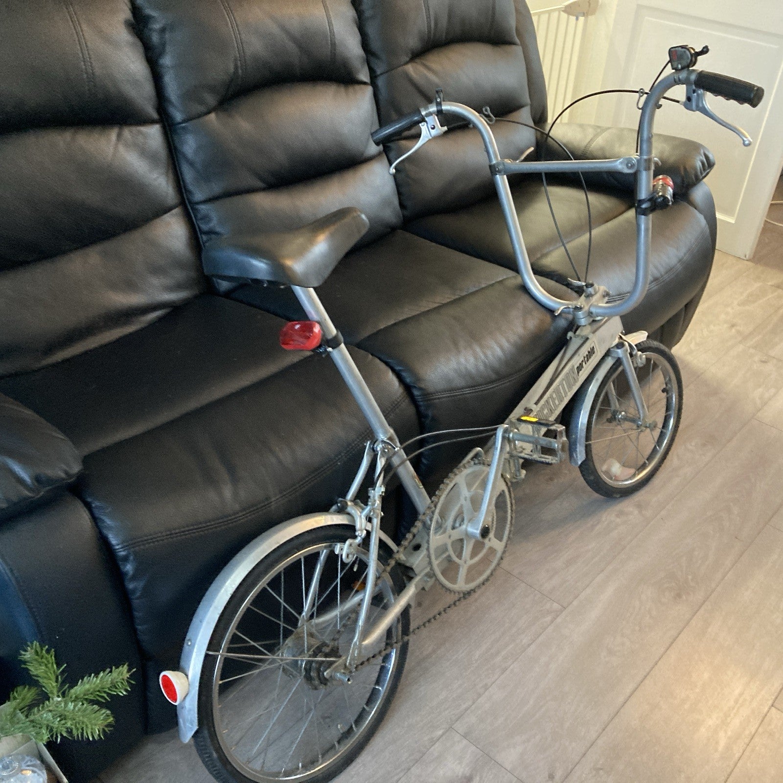 Bickerton Portable Folding Bicycle 3-Speed Classic 1970s Vintage Aluminium Bike