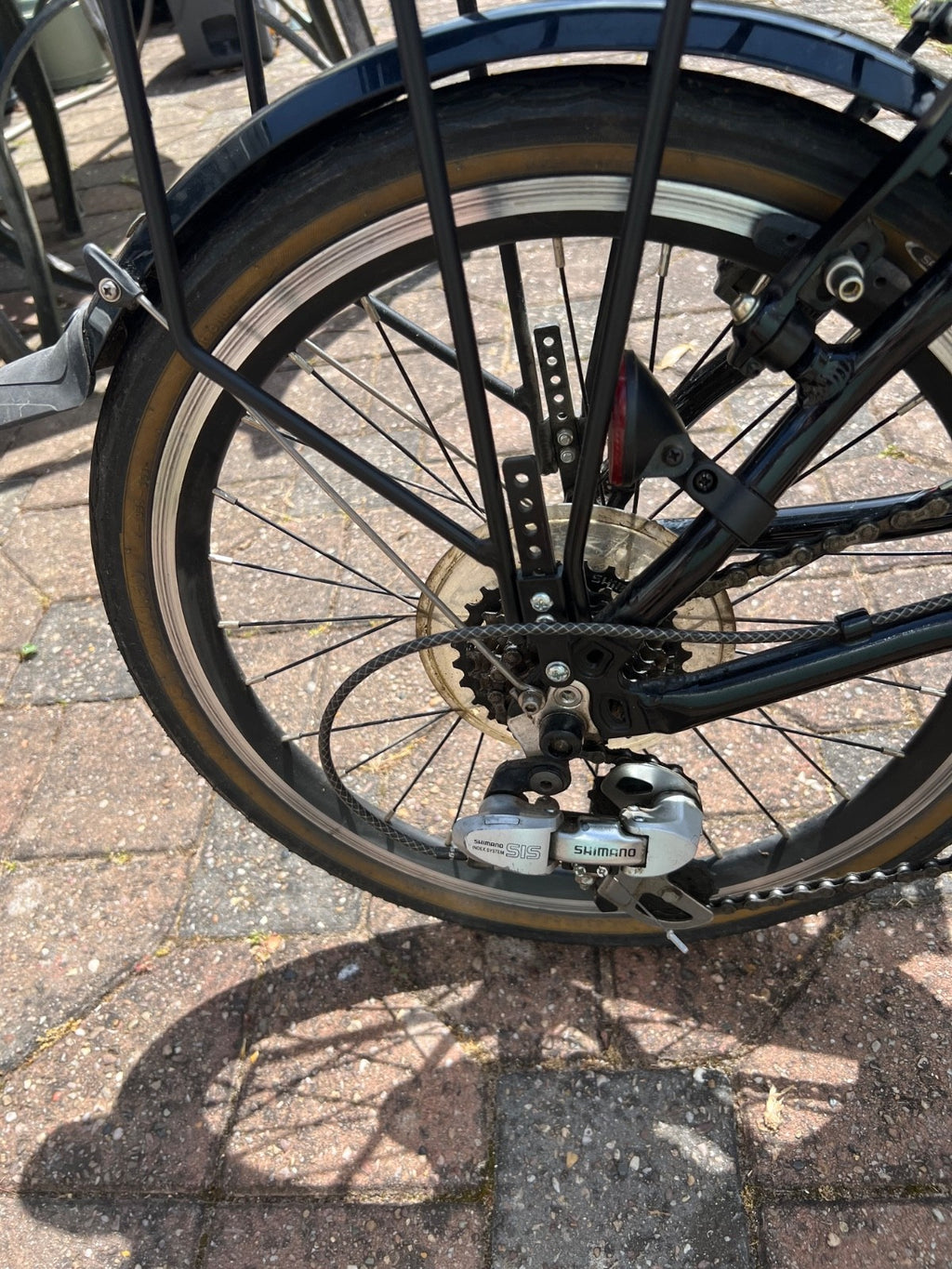 Dahon Folding Bike Cycle in Silver Aluminium Frame 7 Speed 20" Wheel