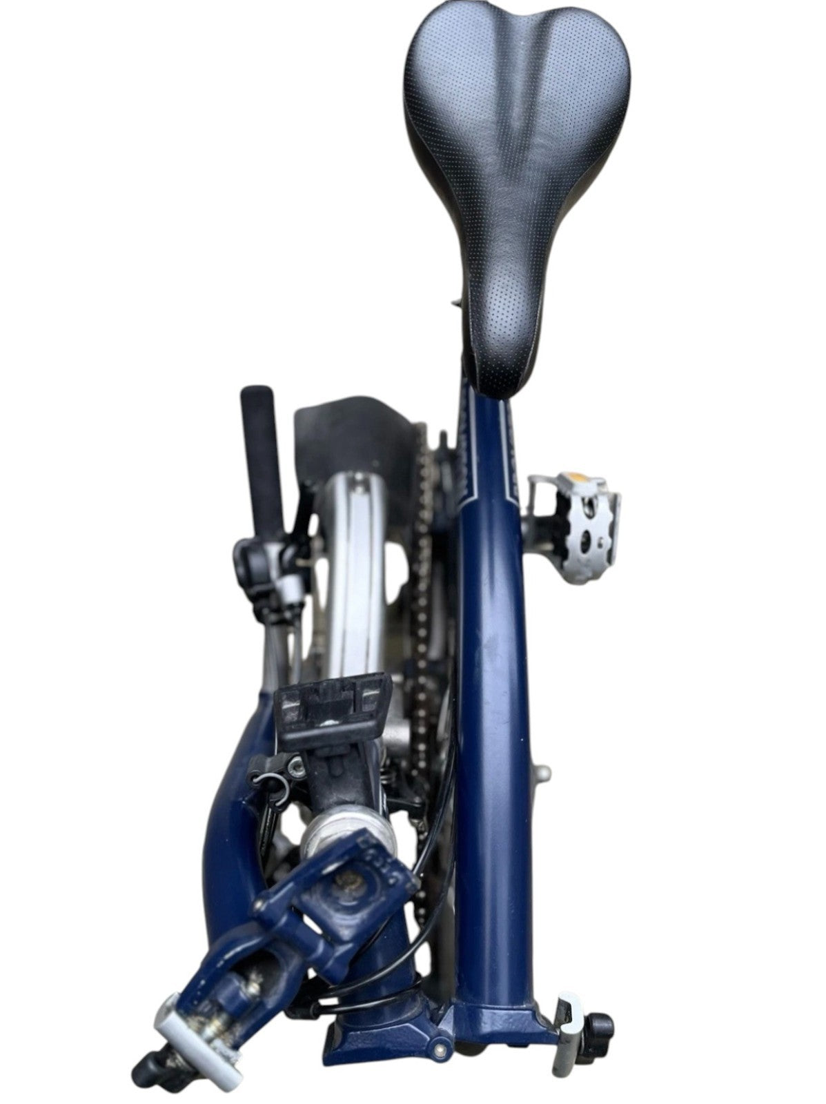 Brompton Titanium  S6L-X (6 Speed)  folding bicycle - Tempest Blue