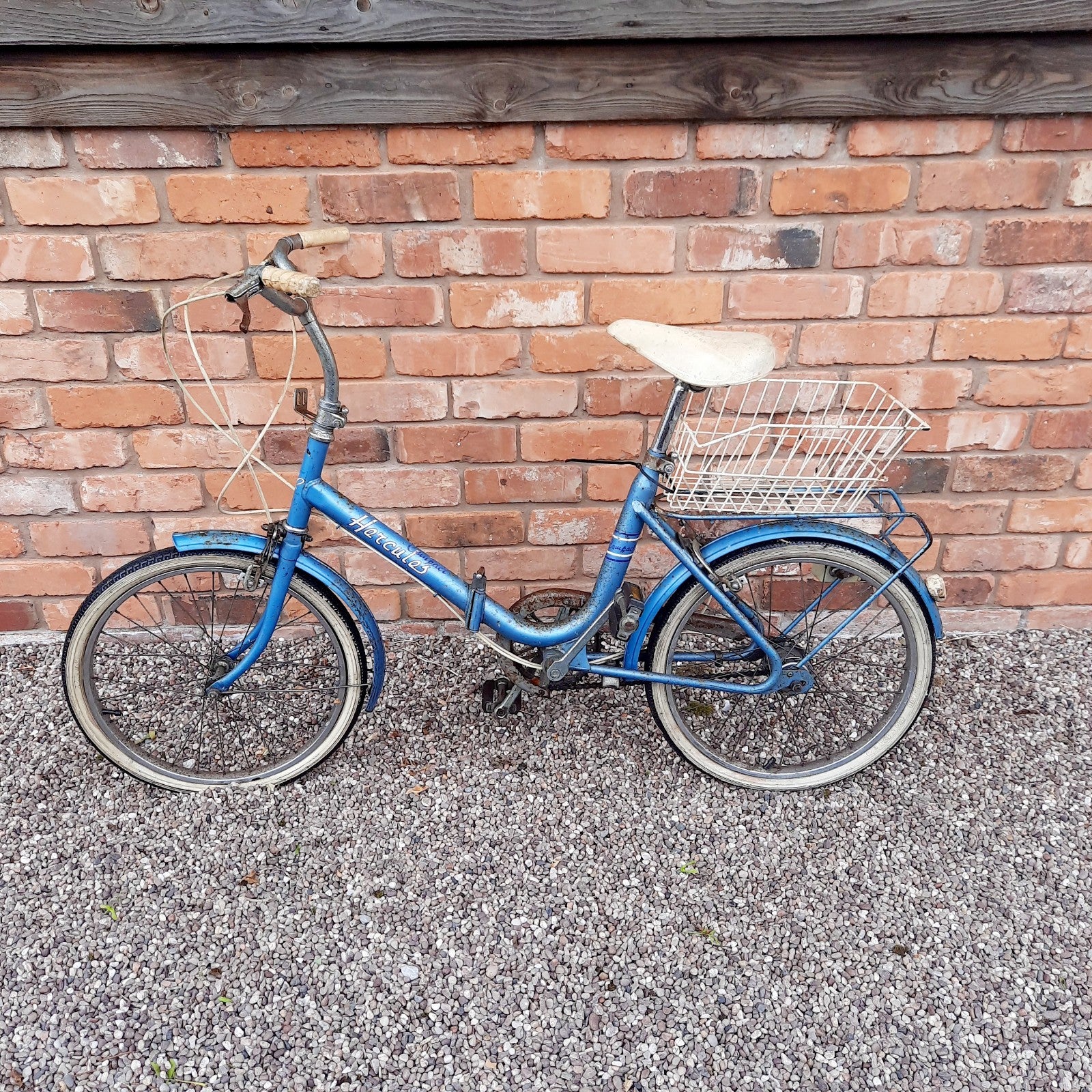 Hercules Compact Folding Bike Retro.  For repair.