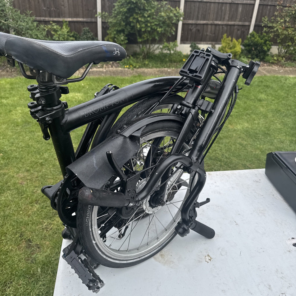 Brompton Folding Bike 3-Speed, Black