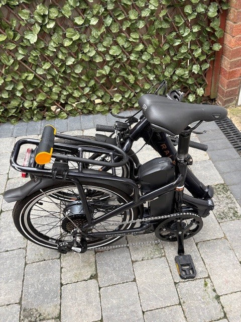 Raleigh Stow-E-Way Folding 7-Speed 20" Wheel E--Bike