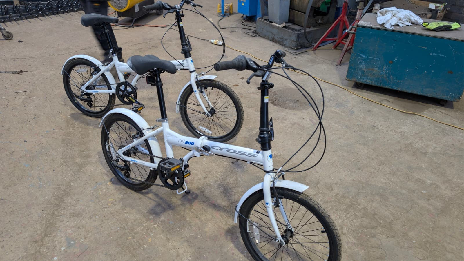 used, cross folding bike, 20inch, crf300
