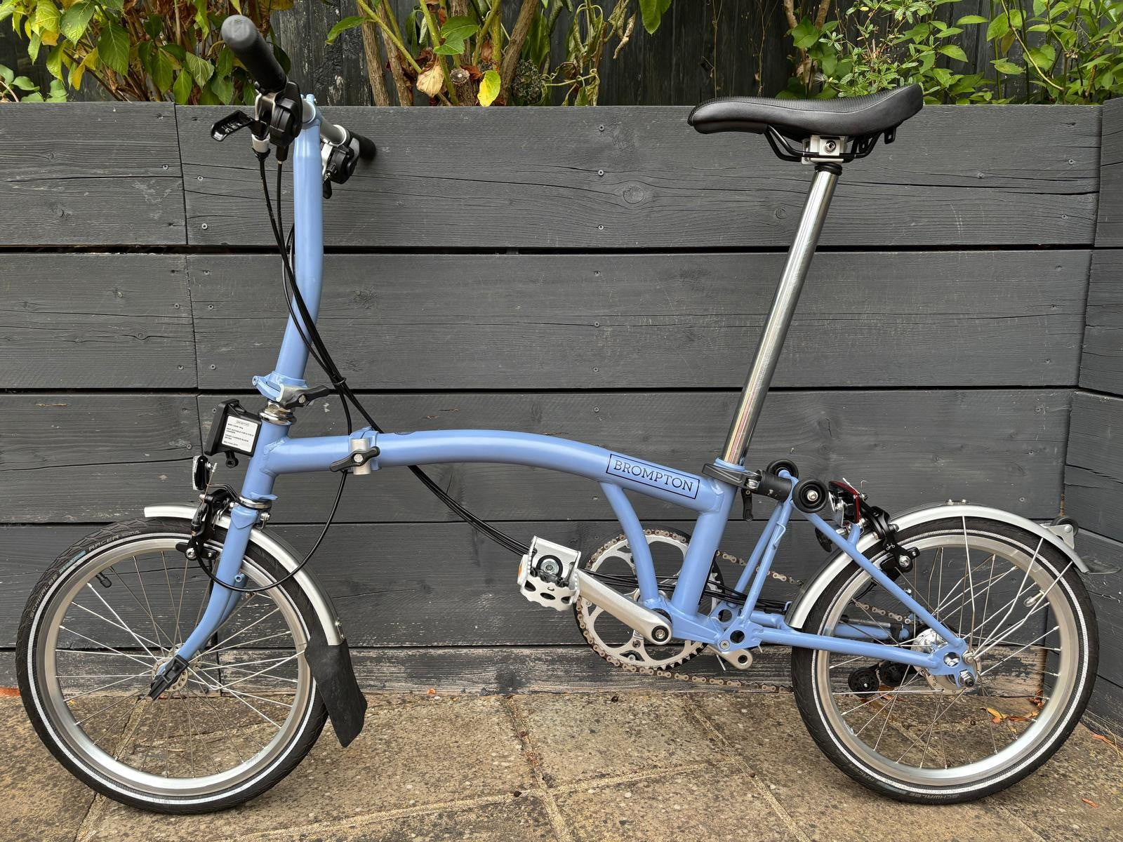 2022 Brompton C Line Urban Folding Bicycle 6 Speed - Leisure Used
