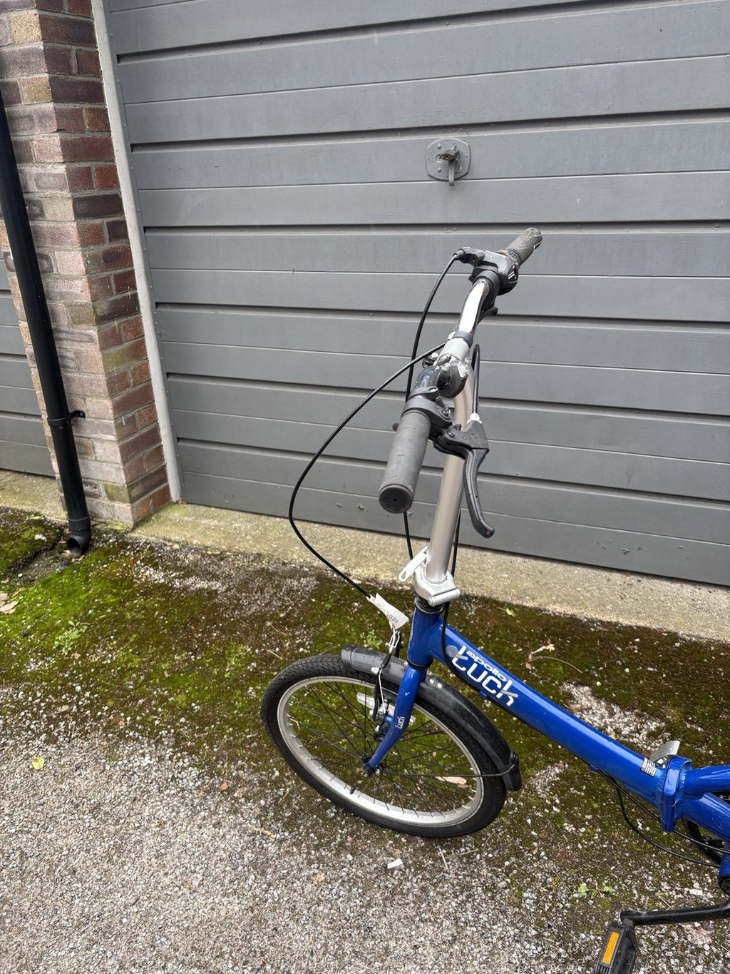 Apollo Tuck Folding Bike, blue collect only Ealing