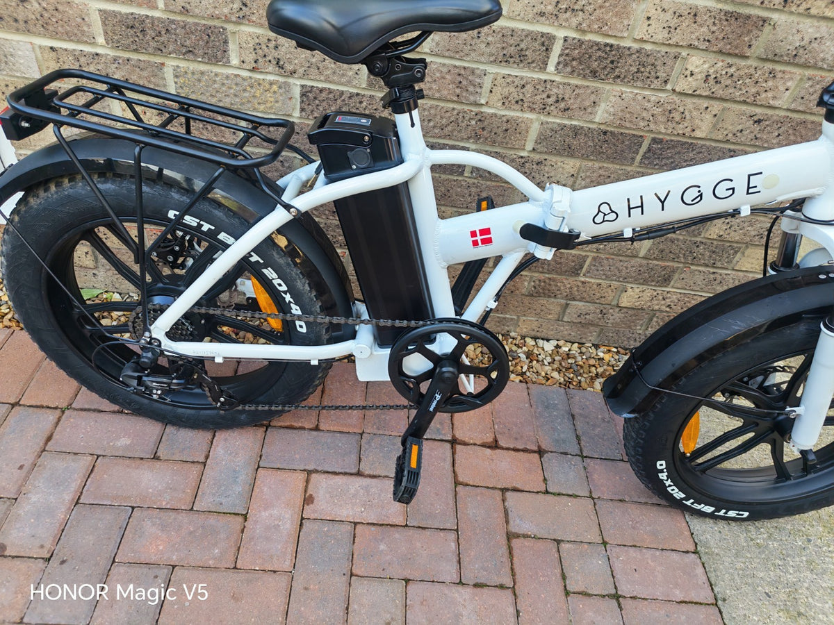 Hygge Vester Foldable Bike Heron White