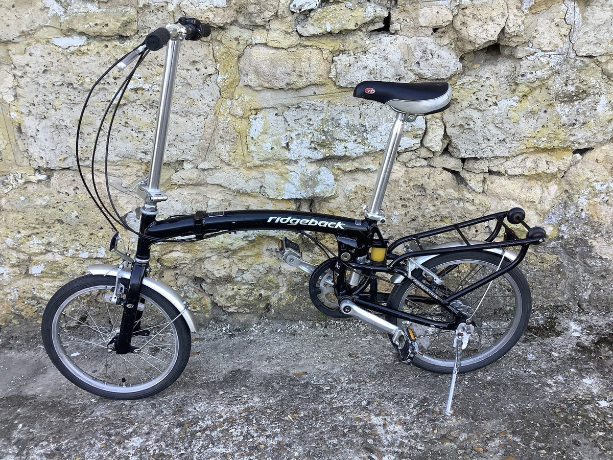 Ridgeback Stowaway Tri-Fold 3-Way Folding Bike  UK DELIVERY