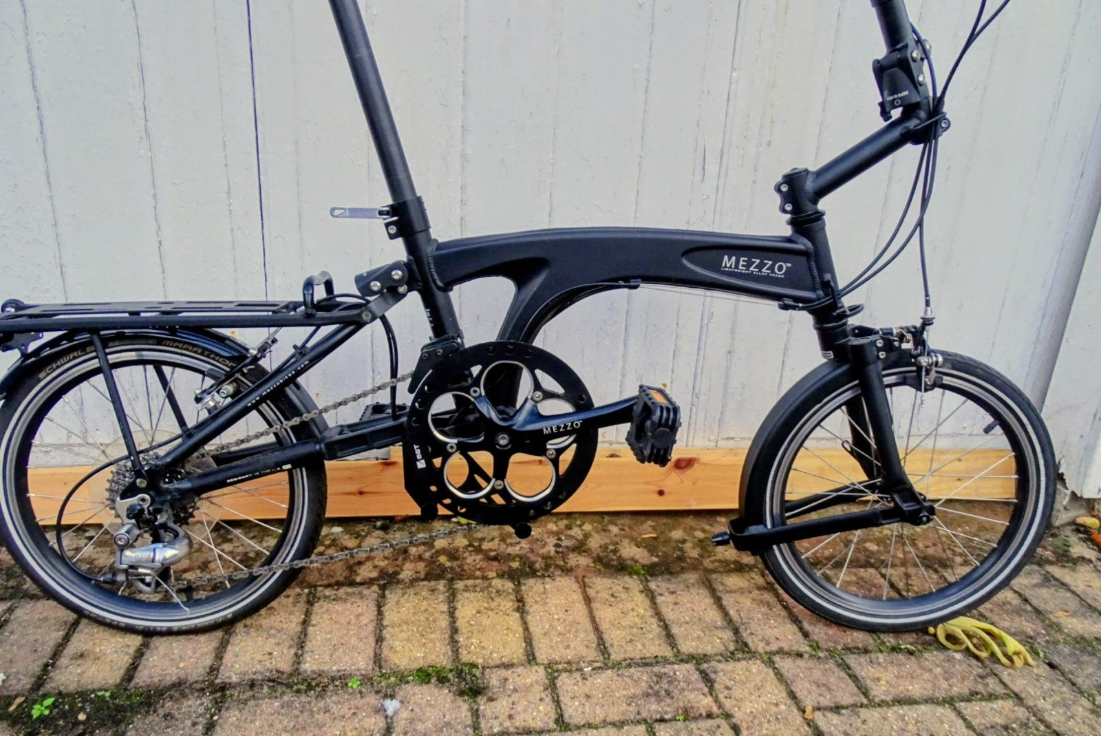 Mezzo D10 Folding Bike 26"wheels Lightweight Alloy Frame Top Quality