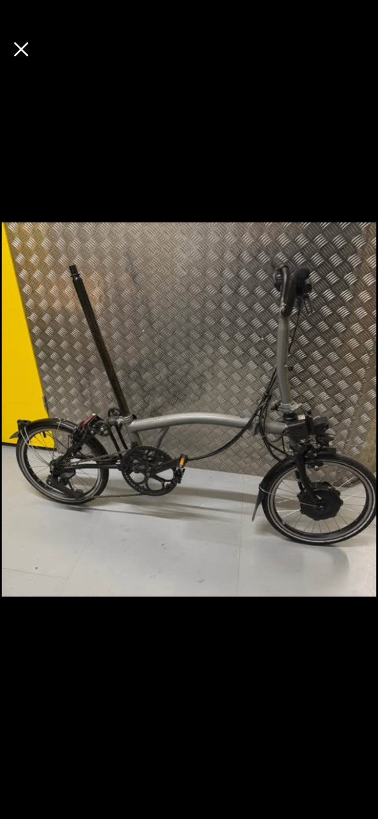 Brompton Electric P LINE folding Bike