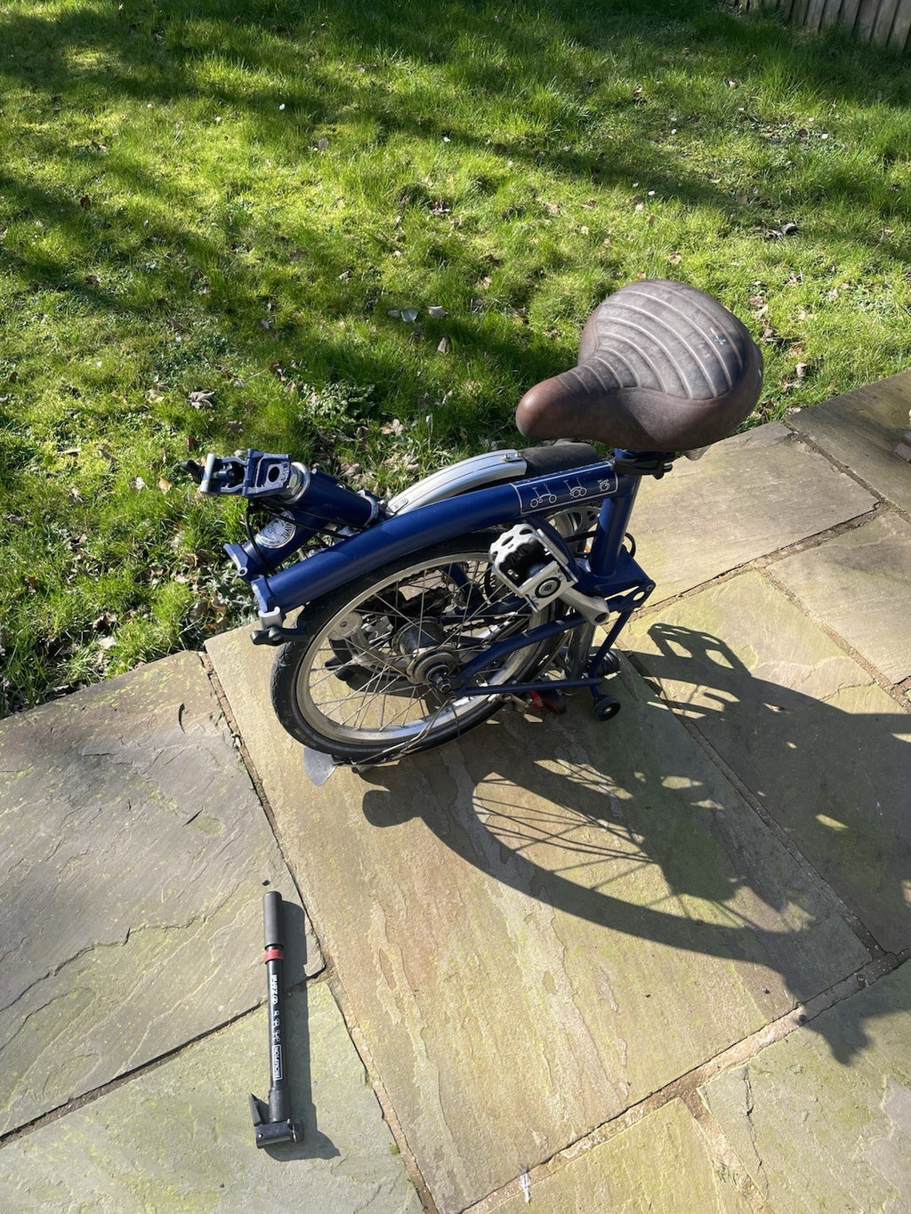 Brompton M3L Folding Bike 2013 – Needs TLC – Genuine Brompton – Collection”