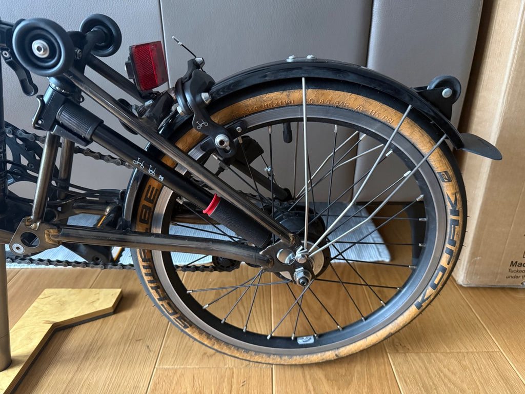 Brompton S6L – Black Lacquer – 6 Speed – Full PPF – Excellent Condition+Upgrades