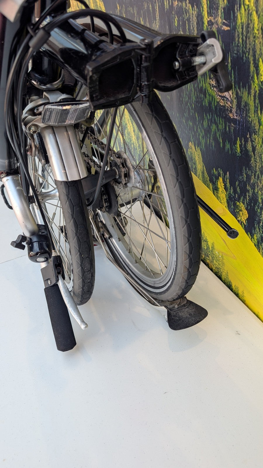 Brompton M3L 16" Folding Bike 3 Speed - Black, w/ Mudguards  - VGC