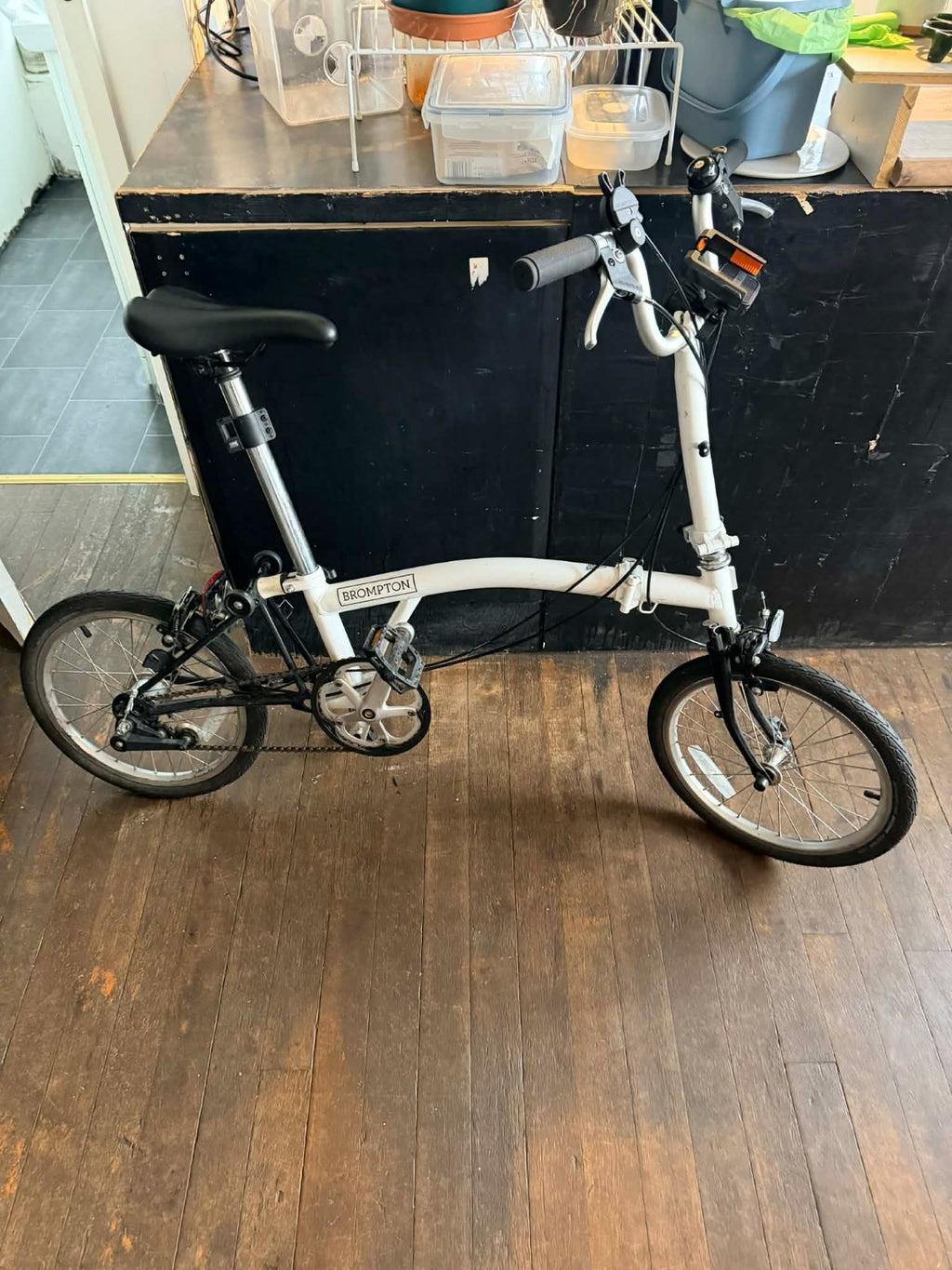 Brompton M3L White/ Black C Line 3 speed .... World Post ✈🌎📦