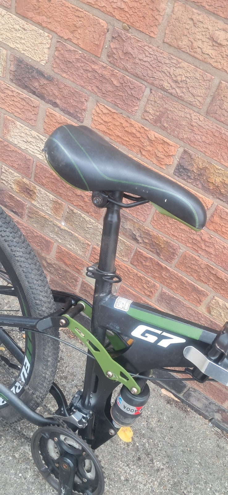 EUROBIKE G7 26in folding   Full Suspension Mountain Bike  Mech Disc brakes 27.5