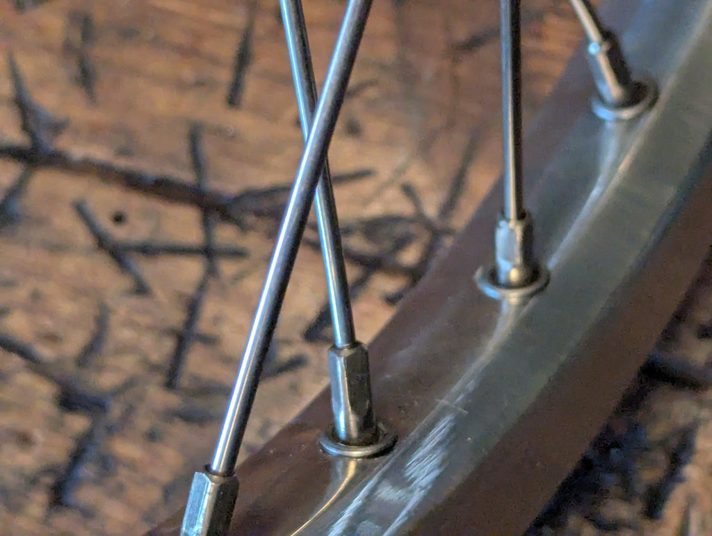 Brompton kinetics disc fork and wheel, Hope hub