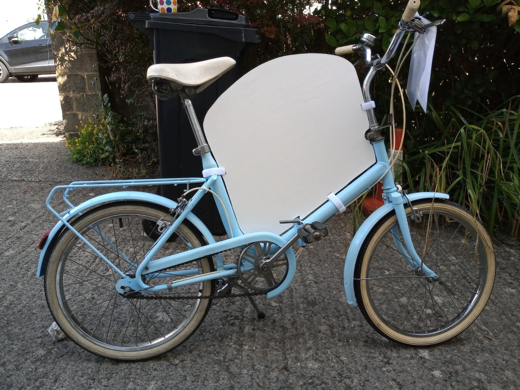 Folding Sicur Brevettato advertising bicycle