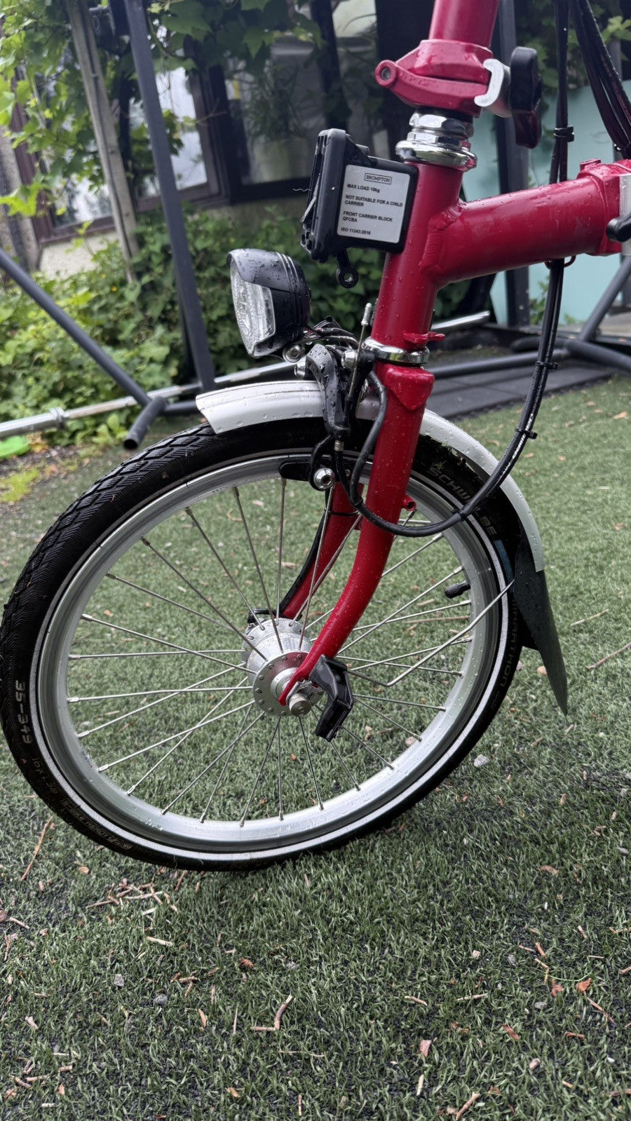 Brompton  C Line Explore, 6-Speed, Red, High Handlebar 2021